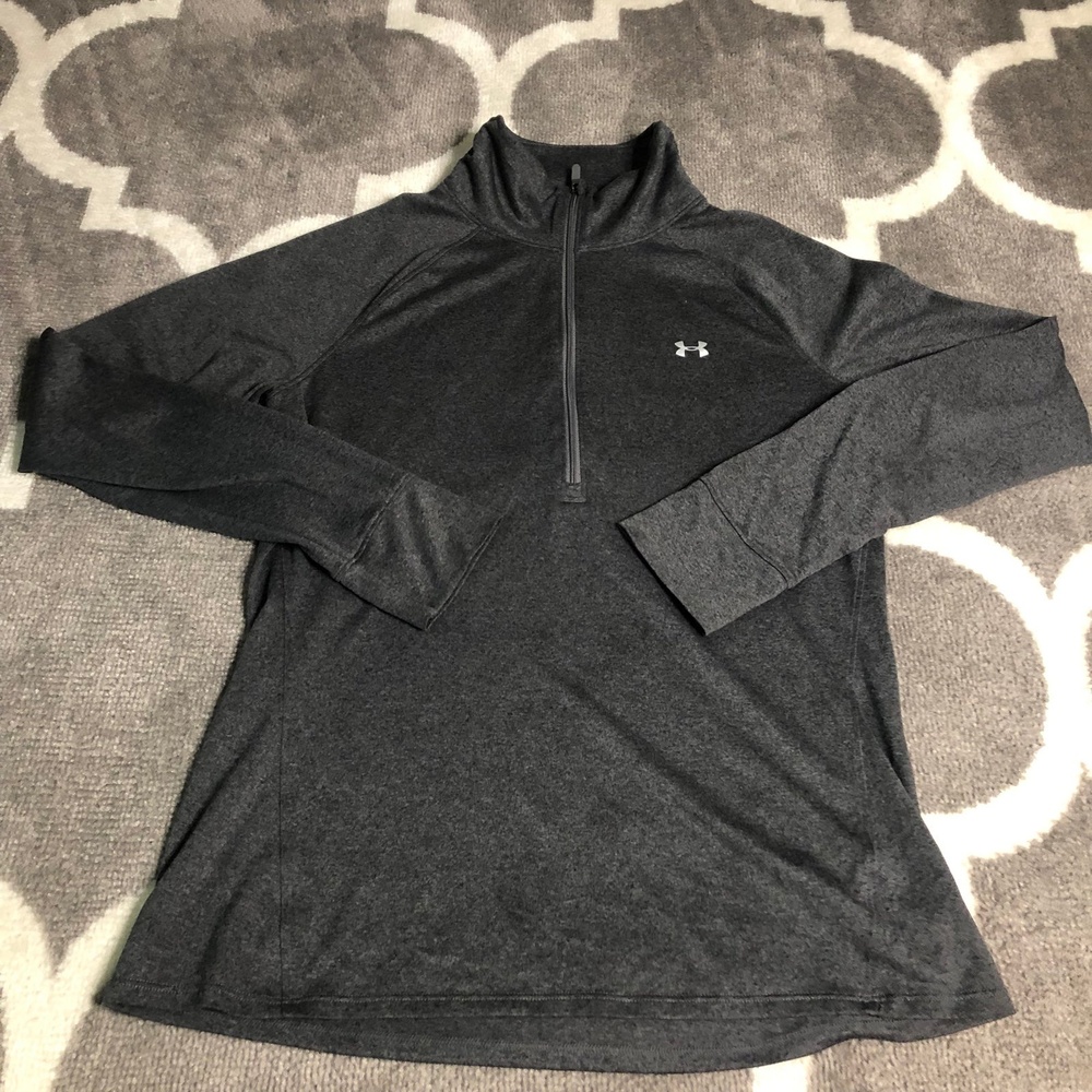 Under Armour Women’s Medium Deep Zip semi Fitted All Season Gear Pullover